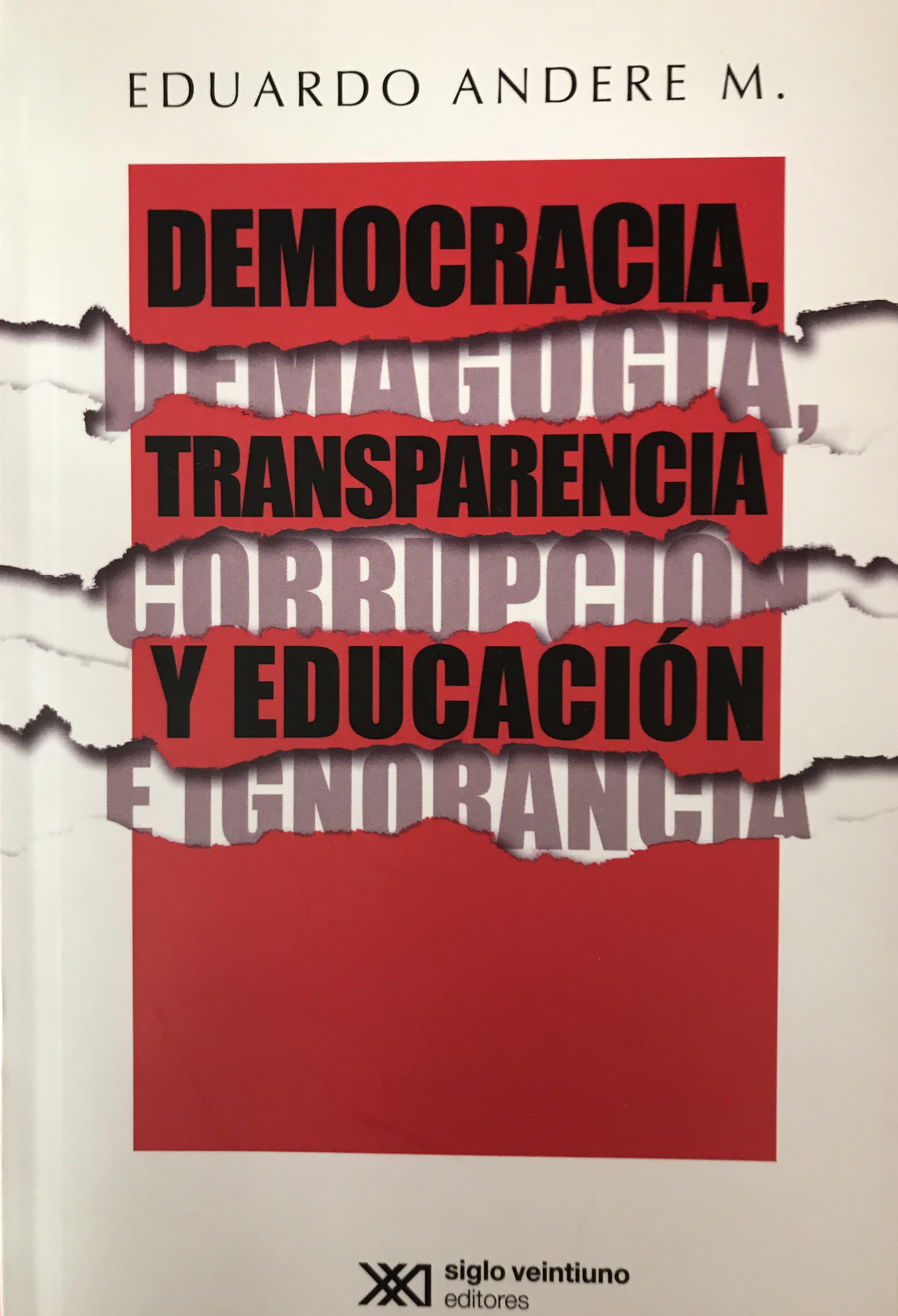 Democracia Transp Educacion 2018